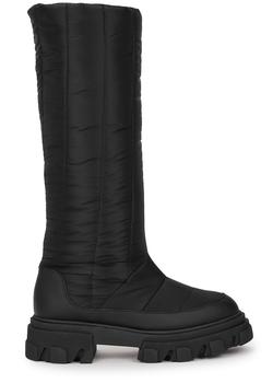 推荐Gia 19 quilted nylon knee-high boots商品