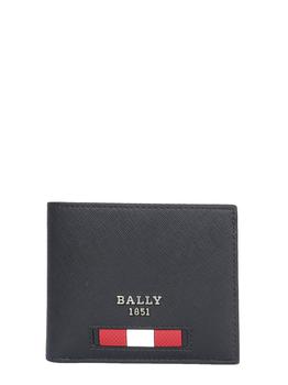 bally 包斜挎包, Bally | Bally Bevye Logo Plaque Bi-Fold Wallet商品图片 8.6折
