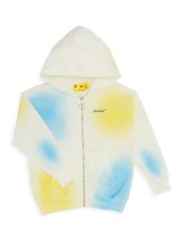 商品Off-White | Little Kid's & Kid's Color Spot Zip Up Hoodie Sweatshirt,商家Saks OFF 5TH,价格¥1299图片