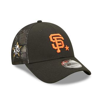 时尚mlb羽绒服男装, New Era | Men's Black San Francisco Giants 2022 MLB All-Star Game Workout 9FORTY Snapback Adjustable Hat商品图片 
