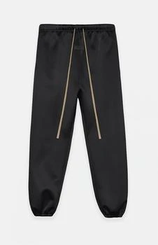 Essentials | Women's Black Satin Sweatpants,商家PacSun,价格¥867