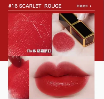 Tom Ford | TOM FORD 汤姆福特 黑管口红中小样 1g #16 烂番茄色,商家Febee,价格¥76