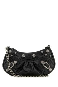 推荐Balenciaga Black Leather Le Cagole Mini Handbag - Women商品