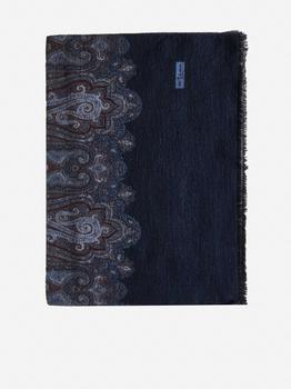 推荐Paisley motif silk scarf商品