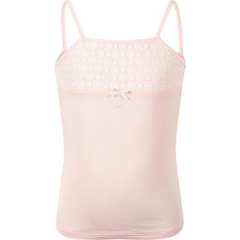 推荐Eyelet detailing underwear top in pink商品