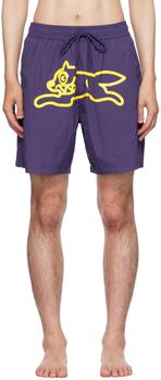 商品Icecream | 海军蓝 Running Dog 泳裤,商家SSENSE CN,价格¥1097图片