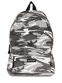 推荐Camo Printed Nylon Backpack商品