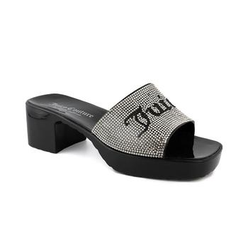 Juicy Couture | Women's Harmona Slip-On Glitz Dress Sandals商品图片,6折×额外7折, 额外七折