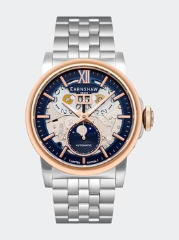 Thomas Earnshaw | Hansom Grande Date 24 Hour Automatic Watch Imperial Blue商品图片,3.4折