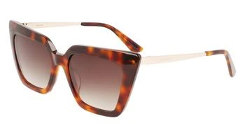 Calvin Klein | Brown Gradient Cat Eye Ladies Sunglasses CK22516S 220 54 1.6折, 满$200减$10, 满减