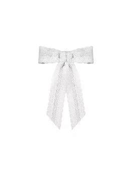 Jennifer Behr | Eyelet Bow Barette,商家Saks Fifth Avenue,价格¥1186