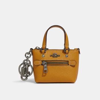 coach托特包, Coach | Coach Outlet Mini Gallery Tote Bag Charm商品图片 4.3折