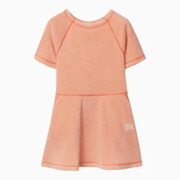 Burberry | Coral-coloured cotton-blend terry dress,商家The Double F,价格¥2365
