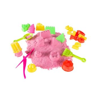 推荐Hey Play Moldable Kinetic Play Activity Set- Sculpting Sand With 35 Toys And Tools-Fun Creative Sensory Play For Boys And Girls商品