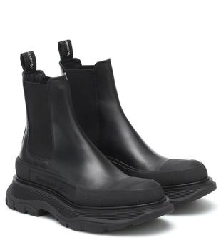 推荐Tread leather ankle boots商品