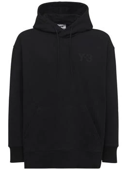 Y-3 | Classic Logo Cotton Sweatshirt Hoodie 6折×额外7.5折, 额外七五折