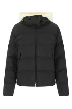 moncler羽绒服女, Moncler | Black nylon Loctudy down jacket Blue Moncler Donna商品图片 