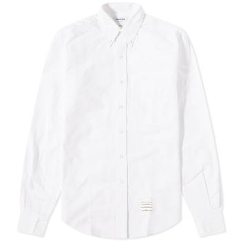 推荐Thom Browne 4 Bar Button Down Oxford Shirt商品