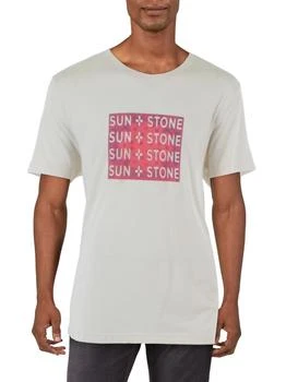 推荐Mens Short Sleeve Crewneck Graphic T-Shirt商品