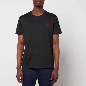 推荐Polo Ralph Lauren Men's Custom Slim Fit Crewneck T-Shirt - RL Black商品