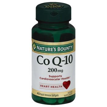 商品Co Q-10 200 mg Dietary Supplement Softgels图片