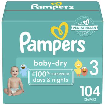 商品Pampers | Extra Protection Diapers Super Pack Size 3,商家Walgreens,价格¥244图片