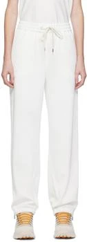 Moncler | White Drawstring Lounge Pants 