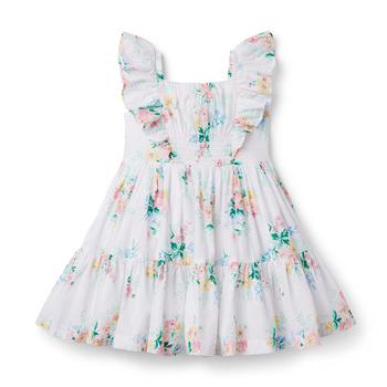 商品Chiffon Floral Dress (Toddler/Little Kids/Big Kids)图片
