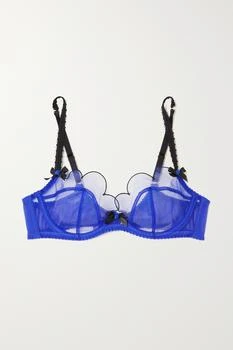 L'Agent by Agent Provocateur | Lorna 蝴蝶结缀饰刺绣绢网带钢圈软杯文胸  - 36C 5.9折×额外9.7折, 额外九七折