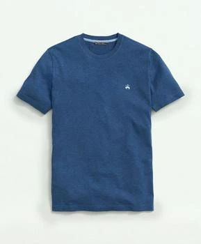 Brooks Brothers | Washed Supima® Cotton Logo Crewneck T-Shirt 4折×额外7.5折, 独家减免邮费, 额外七五折