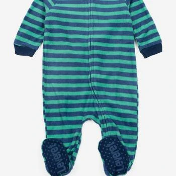 Leveret | Baby Footed Fleece Striped Pajamas,商家Verishop,价格¥73