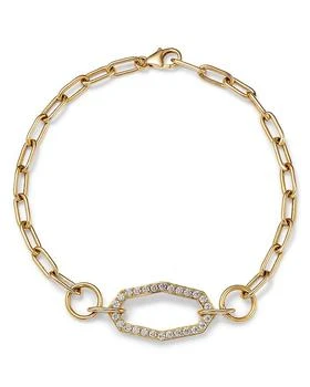 Bloomingdale's | Diamond Geometric Paperclip Link Bracelet in 14K Yellow Gold, 0.50 ct. t.w.,商家Bloomingdale's,价格¥25441