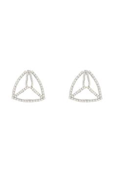 商品AREA | Area 'crystal pyramid' earrings,商家SEYMAYKA,价格¥2031图片