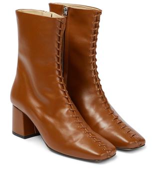推荐Duesto leather ankle boots商品