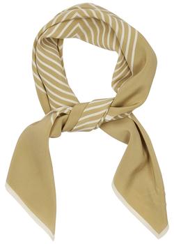 Totême | Sand striped silk scarf商品图片,