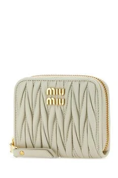 Miu Miu | Ivory nappa leather coin purse 
