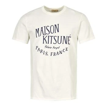 推荐Maison Kitsune Palais Royal T-Shirt - White商品