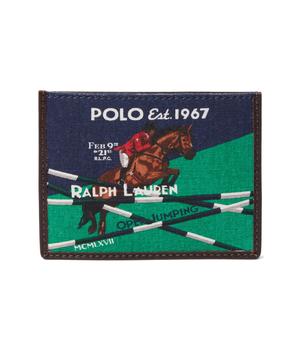 商品Ralph Lauren | Equestrian Canvas & Leather Card Case,商家Zappos,价格¥742图片