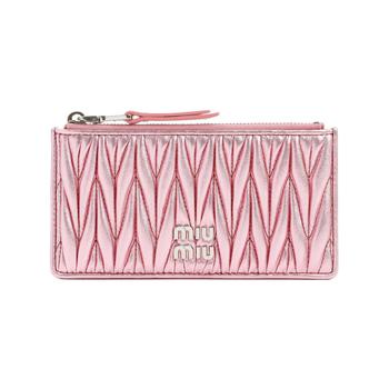 Miu Miu | MIU MIU  MATELASSÉ LEATHER POUCH SMALLLEATHERGOODS商品图片,7.6折