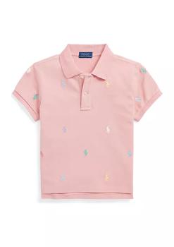 ralph lauren 衬衫, Ralph Lauren | Girls 7-16 Polo Pony Piqué Polo Shirt商品图片 7.4折