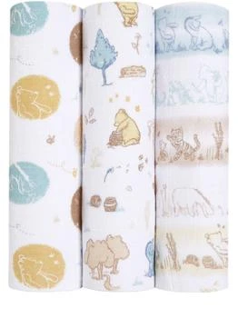 aden + anais | Set Of 3 Disney Organic Cotton Swaddles,商家LUISAVIAROMA,价格¥391