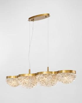 Eurofase | Mondo Linear Chandelier,商家Neiman Marcus,价格¥26847