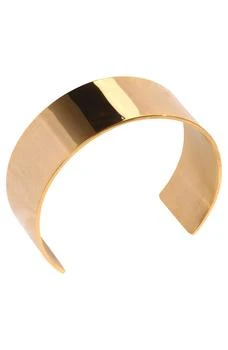 推荐14K Gold Plated Water Resistant Wide Cuff Bracelet商品
