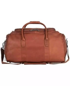 Kenneth Cole | Colombian Leather 20" Single Compartment Top Load Travel Duffel Bag,商家Macy's,价格¥1934