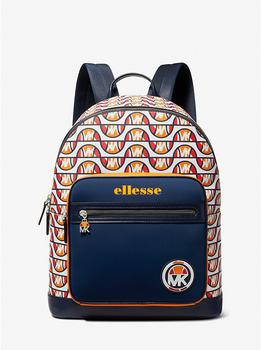 mk双肩包图片, Michael Kors | MK X ellesse Hudson Printed Canvas Backpack商品图片 