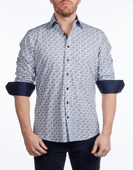 Levinas, Levinas | Contemporary Fit Contrast Detailed Button Down商品图片 2.2折