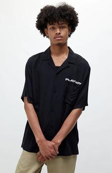 product By PacSun Hourglass Woven Camp Shirt image