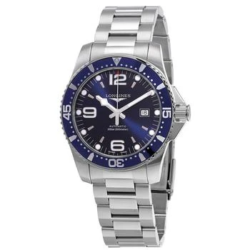 Longines | 彭于晏同款 浪琴康卡斯潜水系列男士机械表44mm L38414966,商家Jomashop,价格¥7496