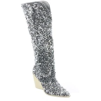 推荐Steve Madden Womens Tyrus Pointed Toe Pull On Knee-High Boots商品