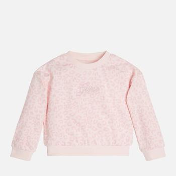 GUESS | Guess Girls Leopard-Print Cotton-Jersey Sweatshirt商品图片,7.1折
